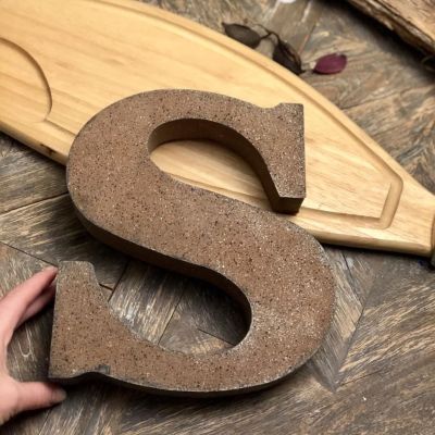 Буква S для глуховой 