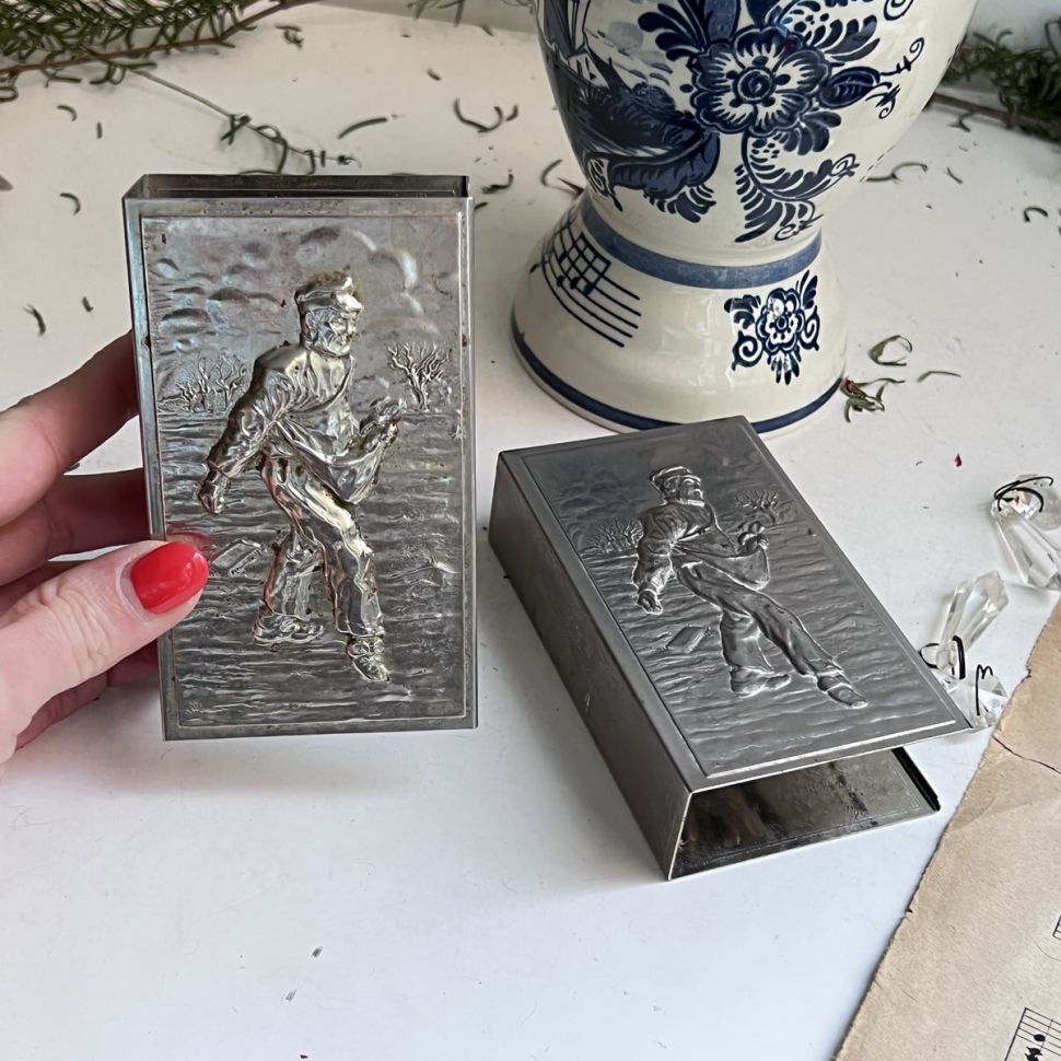 Чехол на спичечный коробок 11 см Сеятель Голландия