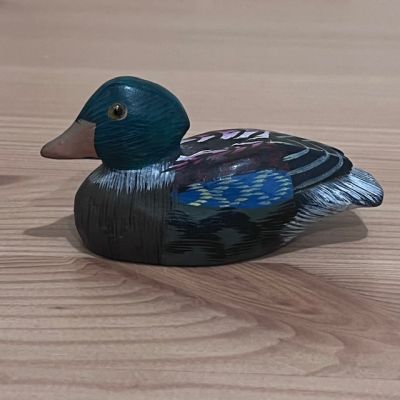 Статуэтка Утка 8 см дерево ручная работа