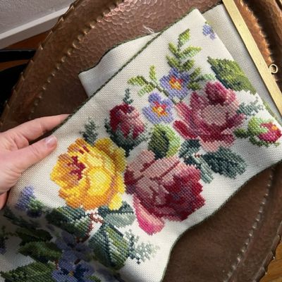 Сонетка Розы вышивка 