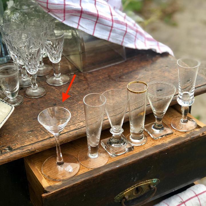 Рюмка 20 мл Orrefors Швеция хрусталь