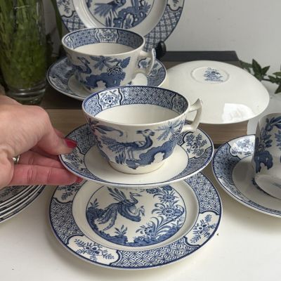 Тарелка Wood&Sons Yuan 17 см Англия 100 лет