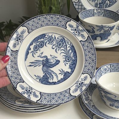 Тарелка Wood&Sons Yuan 17 см Англия 100 лет