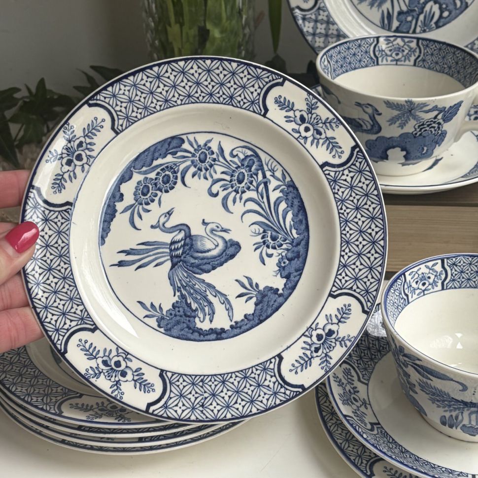 Тарелка Wood&Sons Yuan 17 см Англия 100 лет