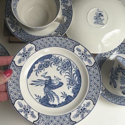 Тарелка Wood&Sons Yuan 17 см Англия 100 лет