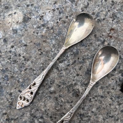 Ложка кофейная Arti 12 см серебрение 90