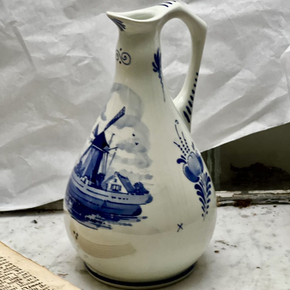 Кувшин Delfts Herman Jansen 0,8 л керамика Голландия