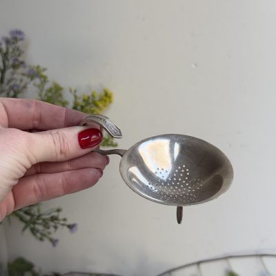 Ситечко для чая Elesva 9 см мельхиор Голландия