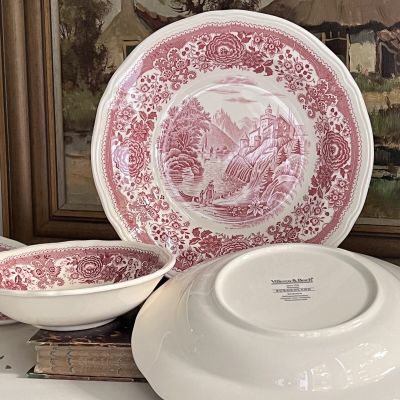 Тарелка глубокая 23 см ВиллеройБох Burgenland фарфор Германия 2 сорт