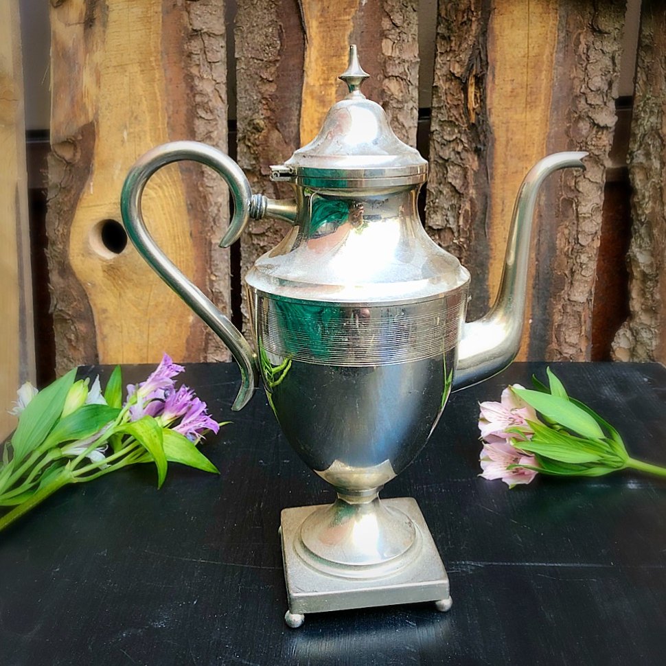 Кофейник чайник с крышкой 1л