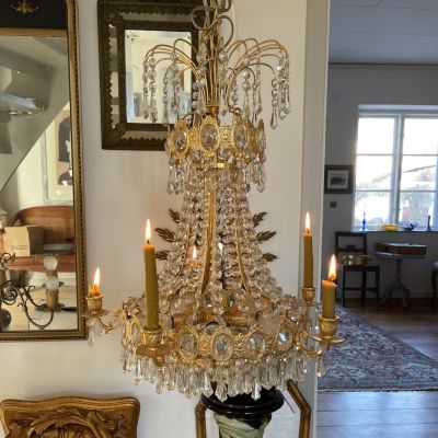 Люстра-подсвечник Версаль 83 см хрусталь