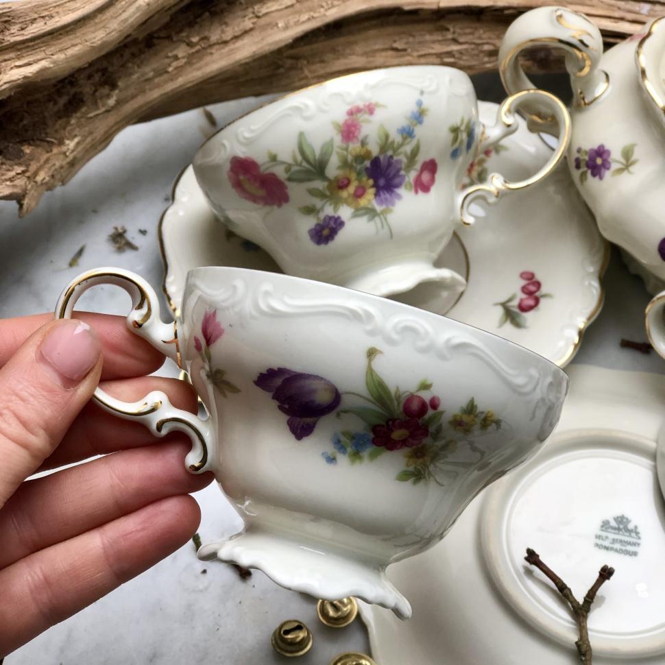 Чайная пара Pompadour, Rosenthal