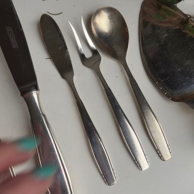Нож для намазки Gero 16 см серебрение Голландия
