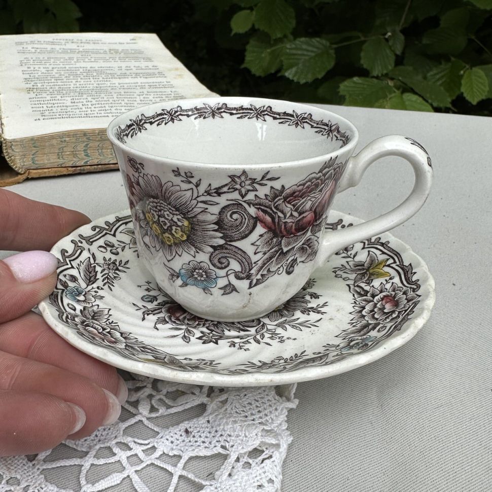 Кофейная пара Ridgway Clifton 110 мл Англия     