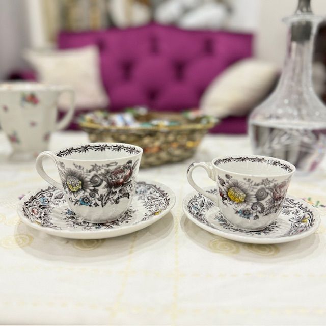 Кофейная пара Ridgway Clifton 110 мл Англия     