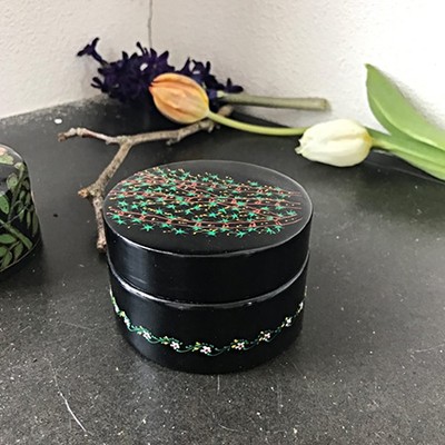 Шкатулка деревянная ручная роспись 2