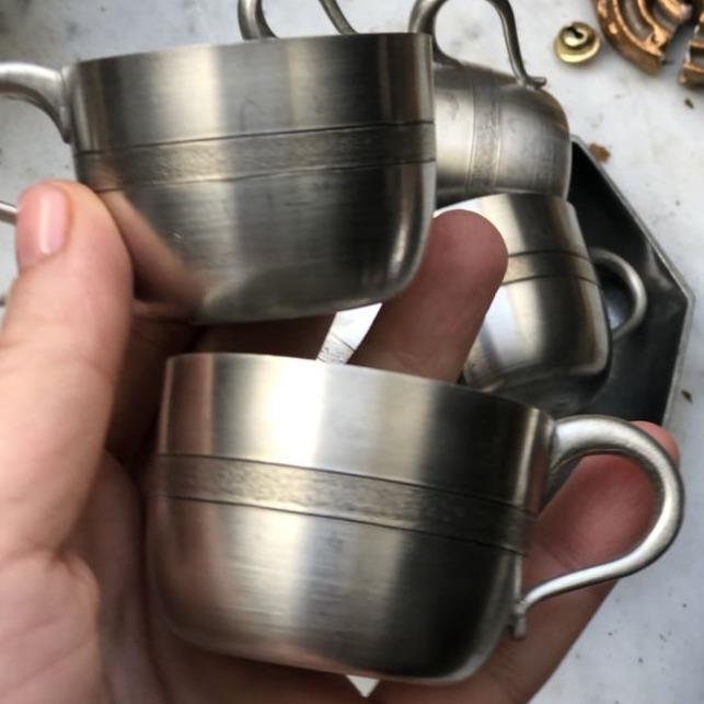 Кружка 50 мл Wege Tenn K.Wallberg олово Швеция