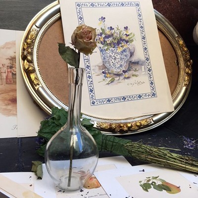 Графин стекло ручная работа