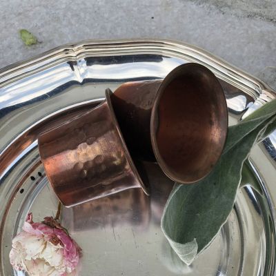 Рюмка медная