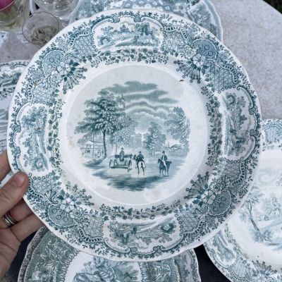 Тарелка Gustafsberg Royal Scenery 26 см Швеция 