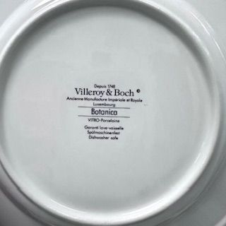 Тарелка блюдце под чашу Botanica ВиллеройБох 19 см 2 категория Германия