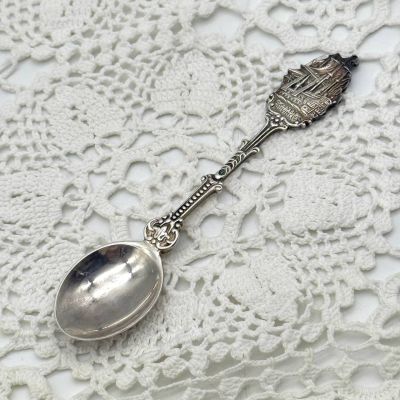 Ложка кофейная Парусник D.E. 11 см серебрение 90