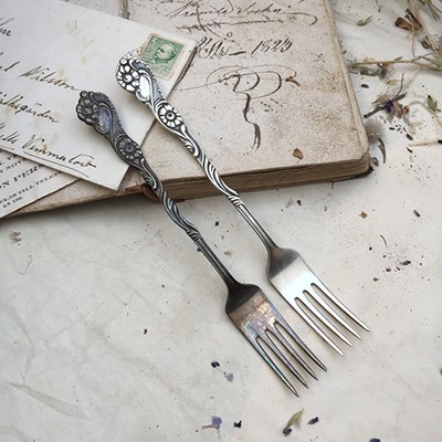 Вилка малая с цветочком