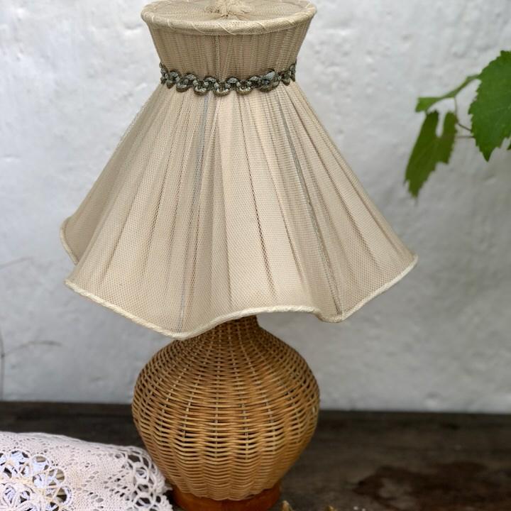 Абажур тканевый классический молочный кофе