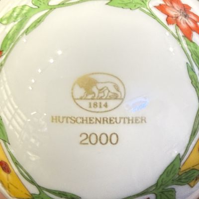 Подвес Шар рождественский 2000 Hutschenreuther Германия