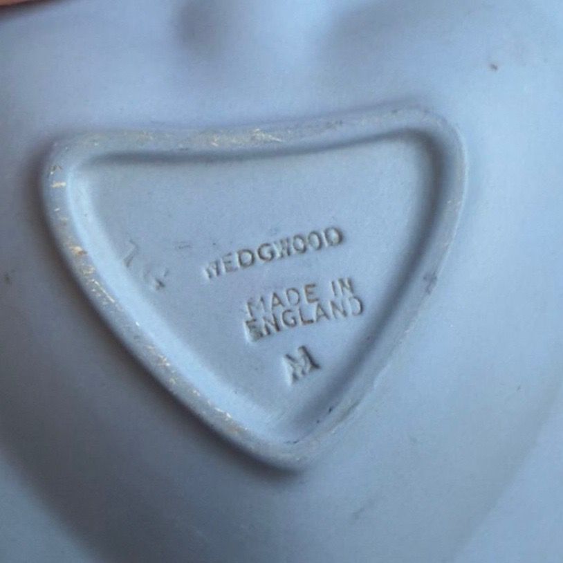 Подсвечник Wedgwood 17 см бисквитный фарфор Англия  