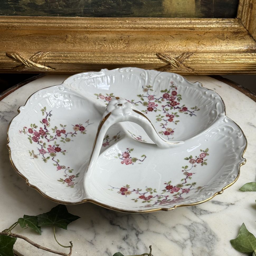 Менажница с ручкой кабаретка 30 см Франция 