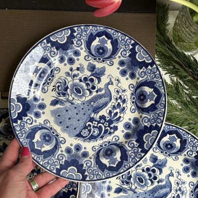 Тарелка Maastricht Societe Ceramique Haarlem 23 см Голландия