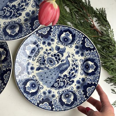 Тарелка Maastricht Societe Ceramique Haarlem 23 см Голландия