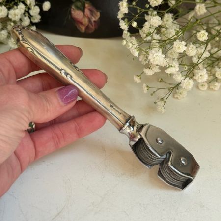 Точилка для ножей ретро серебрение сталь Голландия Gero