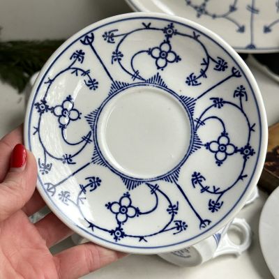 Блюдце Blau Saks 15 см Бавария