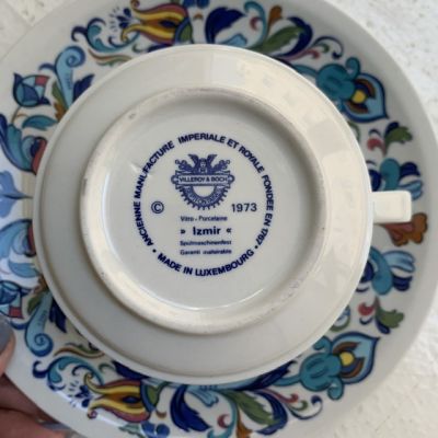 Чайная пара Izmir 320 мл ВиллеройБох 1973 г.