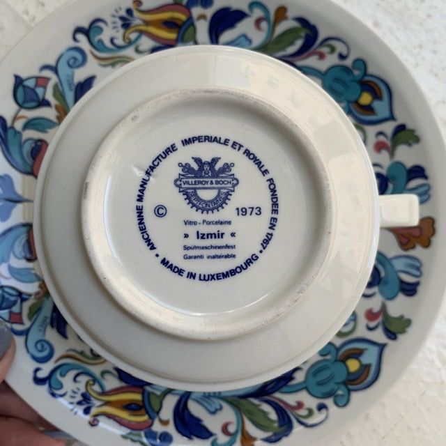 Чайная пара Izmir 320 мл ВиллеройБох 1973 г.