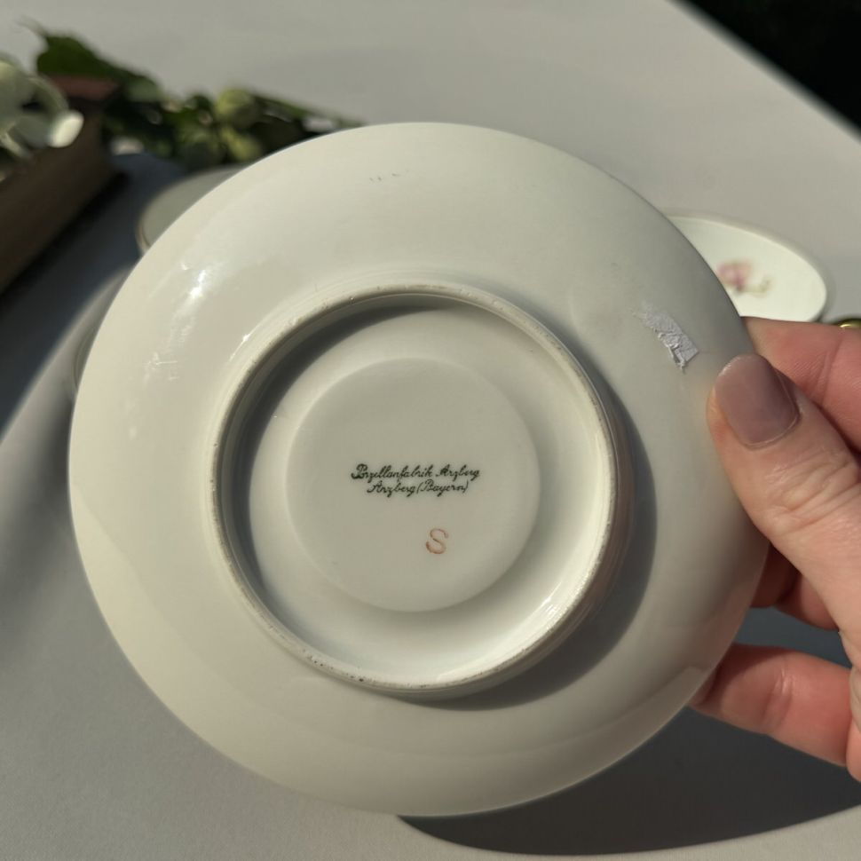 Чайная пара Arzberg Луговые травы 220 мл Германия