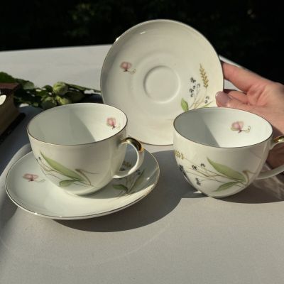 Чайная пара Arzberg Луговые травы 220 мл Германия