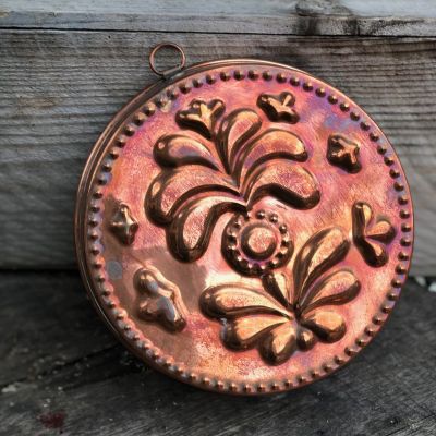 Форма для выпечки с подвесом 20 см Сад медь