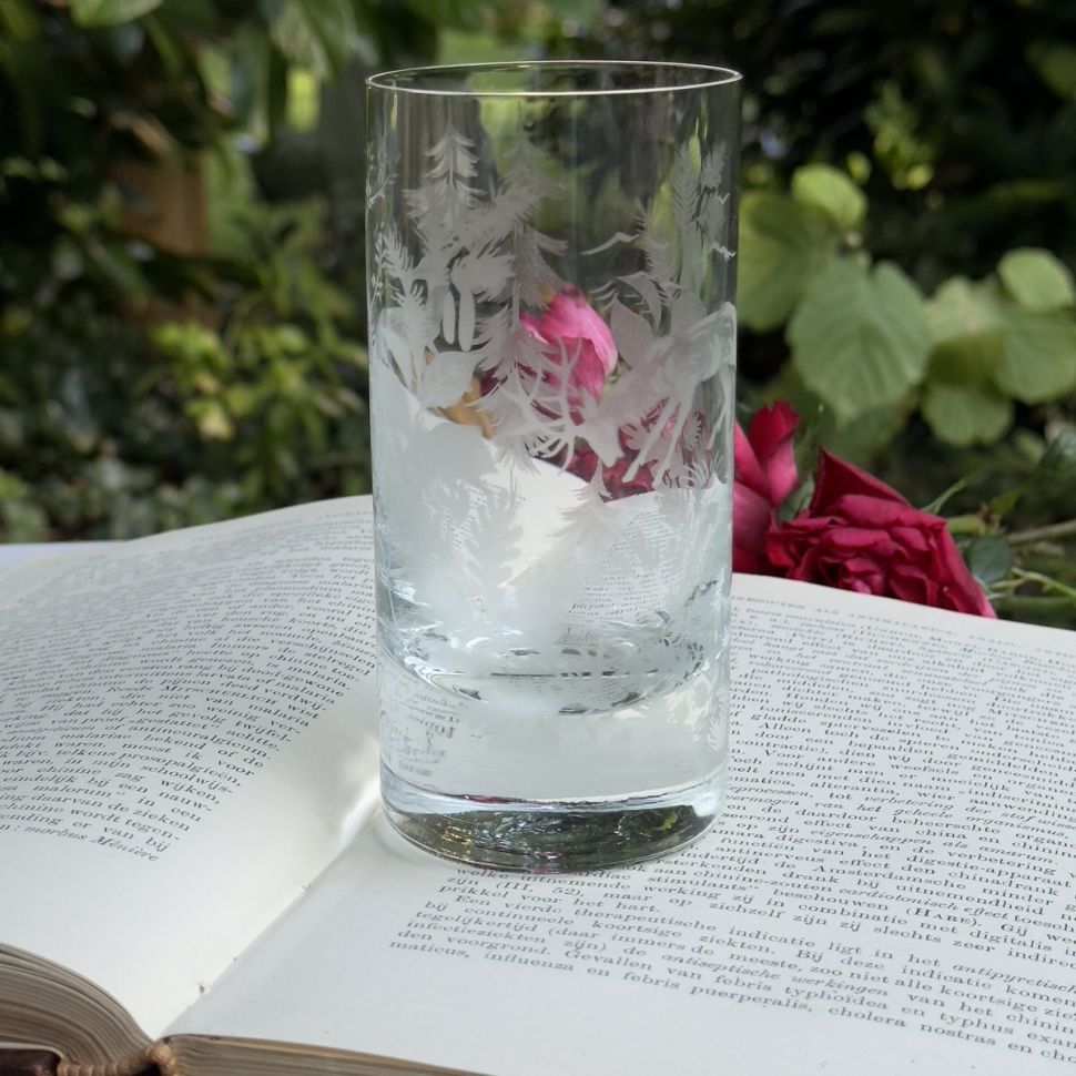 Стакан Олени 250 мл хрусталь ручная гравировка Австрия