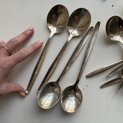 Ложка столова 20 см Keltum сталь