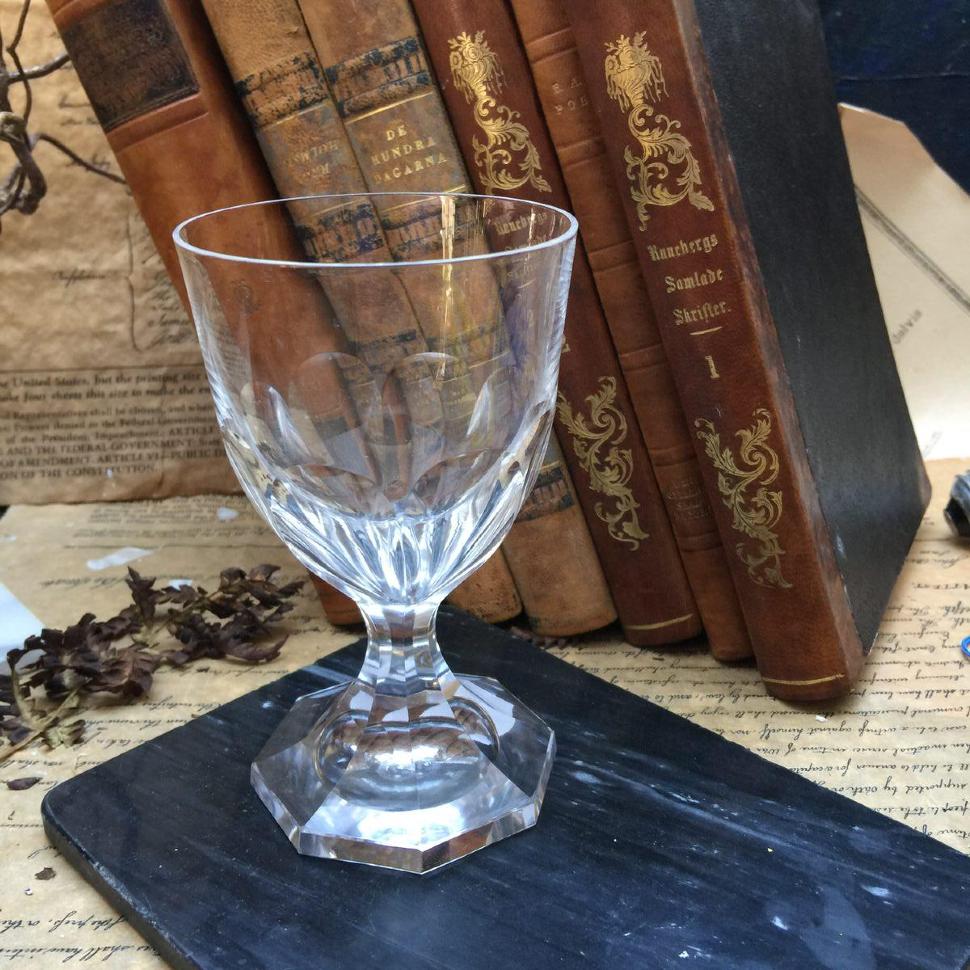 Бокал аперитив 6 граней хрусталь Швеция