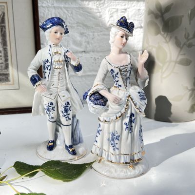 Статуэтка дама 19 см фарфор Германия