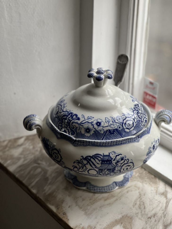 Cупница 3,4 л  Gefle Tokio фарфор Швеция