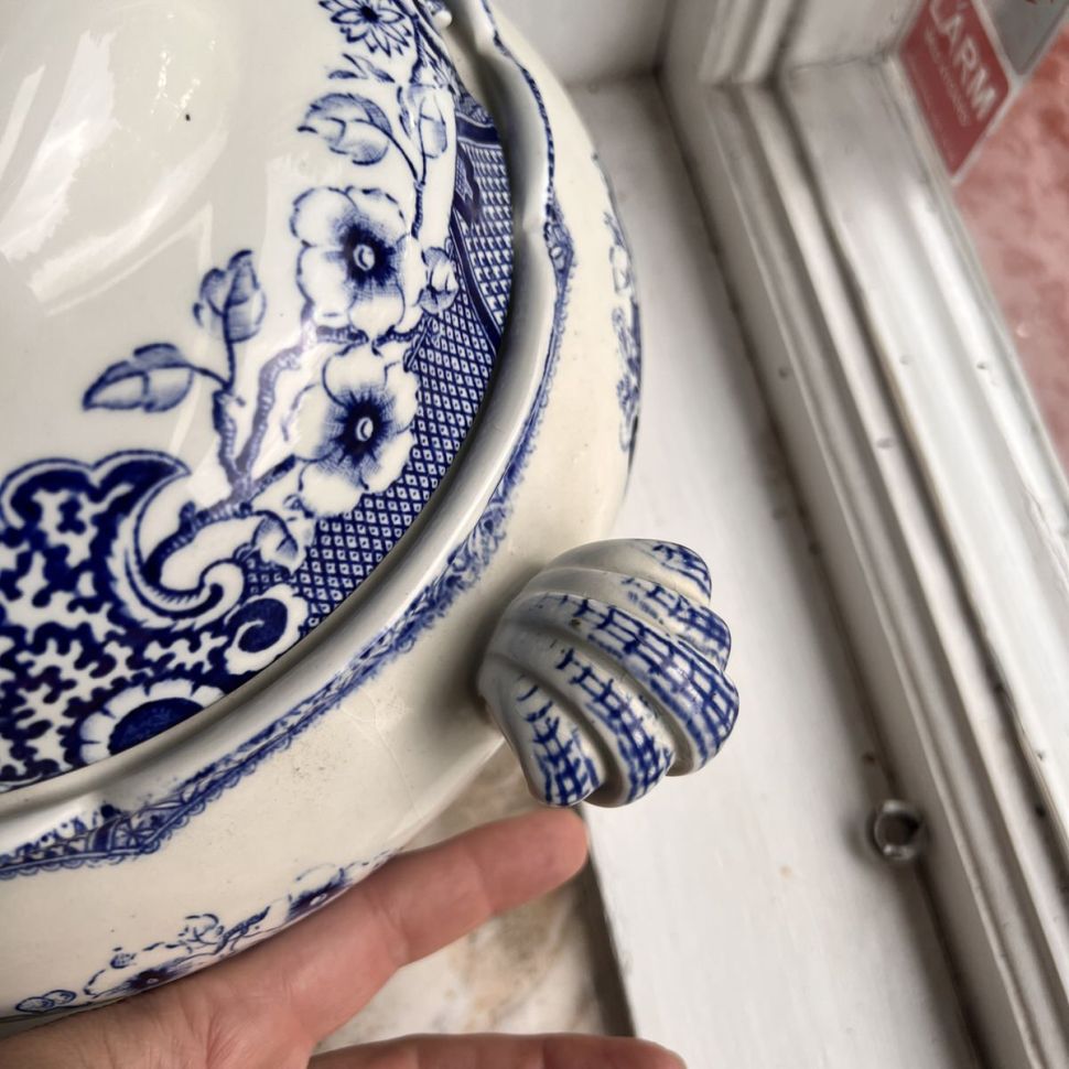 Cупница 3,4 л  Gefle Tokio фарфор Швеция