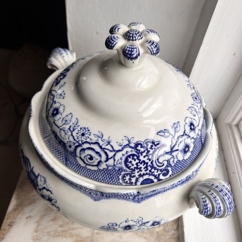 Cупница 3,4 л  Gefle Tokio фарфор Швеция