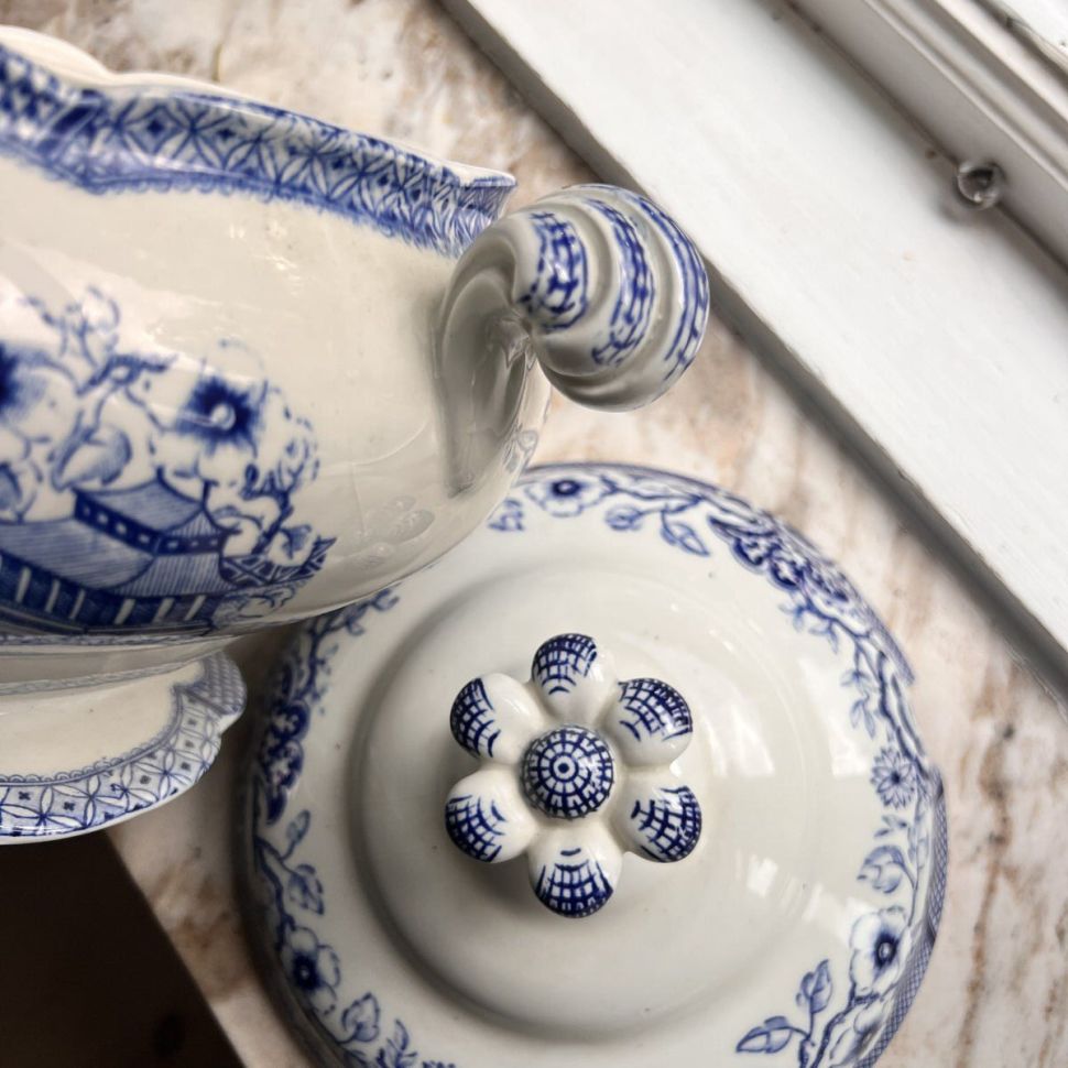 Cупница 3,4 л  Gefle Tokio фарфор Швеция