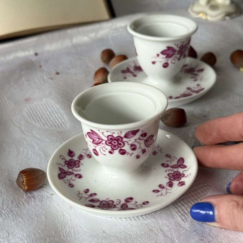 Подставка для яйца Konigl pr. Tettau 10 см фарфор Германия