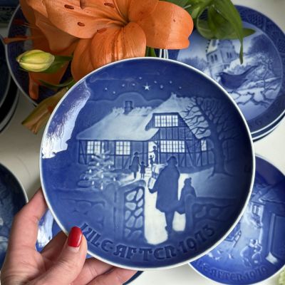 Тарелка 1973 Copenhagen Porcelain 18 см Дания